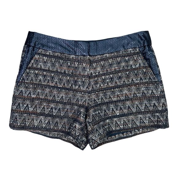 Trina Turk Borrego Tweed Gathering Short - Size 2 - Picture 2 of 6